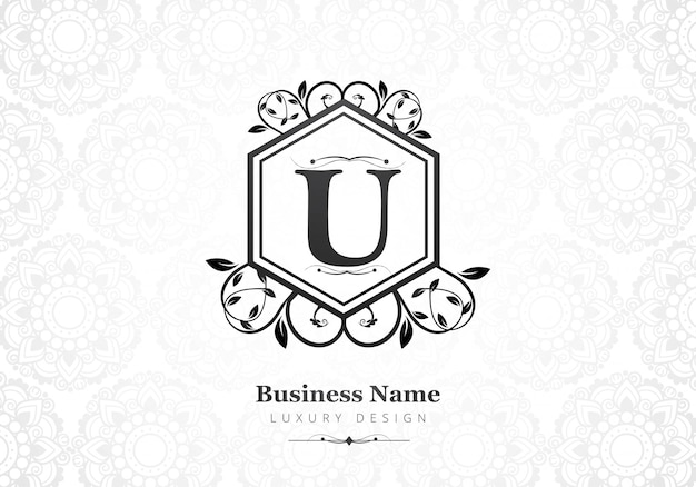 Download Free Premium Luxury Letter U Logo For Company Free Vector Use our free logo maker to create a logo and build your brand. Put your logo on business cards, promotional products, or your website for brand visibility.