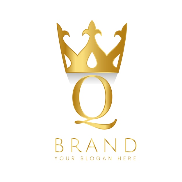 Free vector premium q brand creative vector