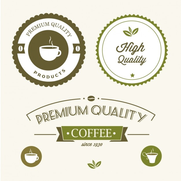 Premium quality green labels