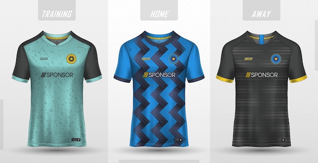 Premium soccer jersey collection