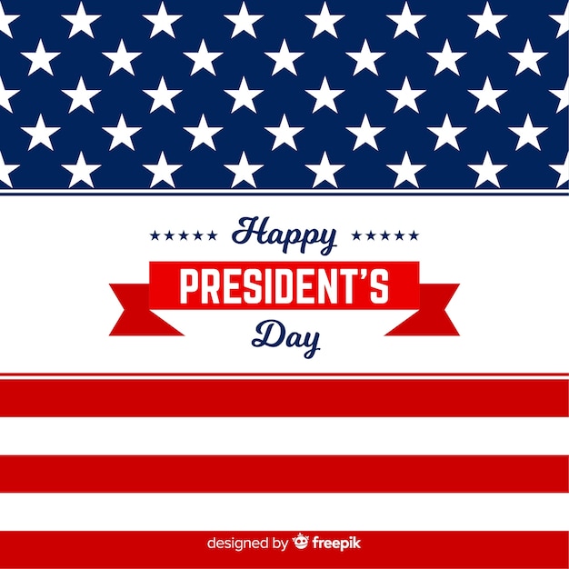 Free vector president's day