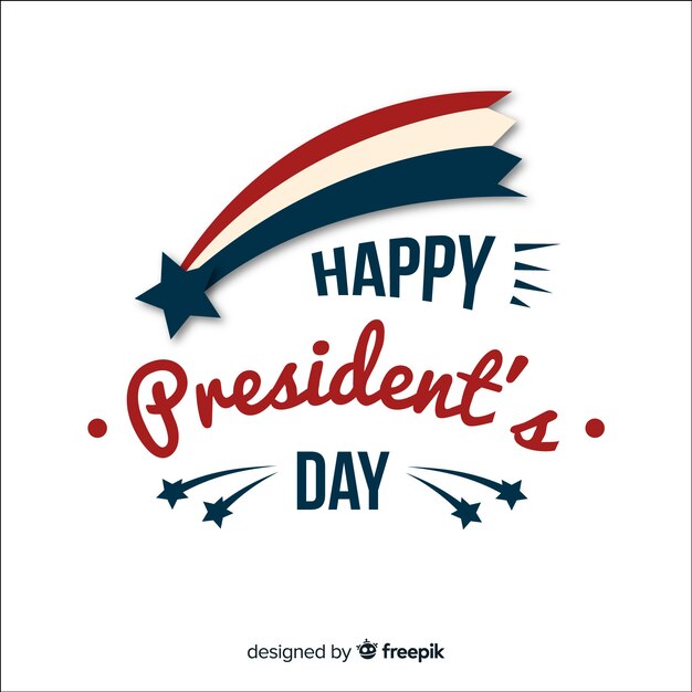 Free vector president's day