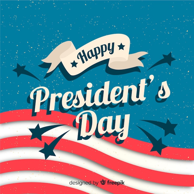 Free vector president's day