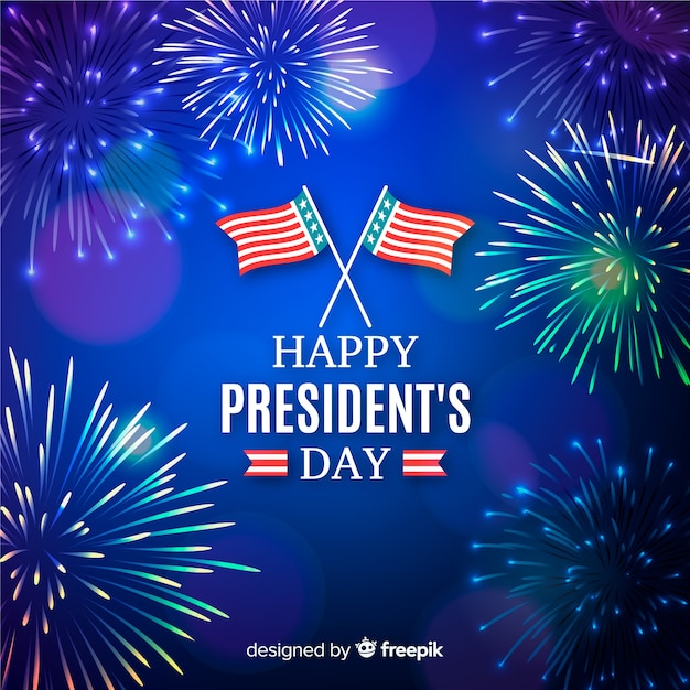 Бесплатное векторное изображение Президентский день