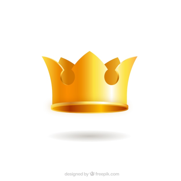 Pretty golden crown