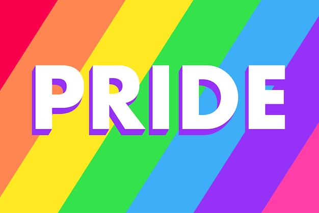 Free vector pride background 3