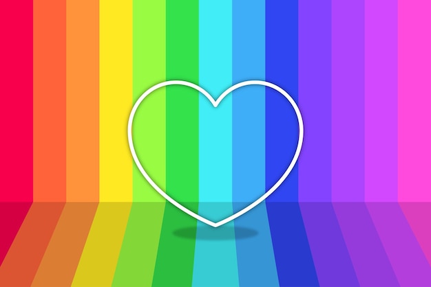 Free vector pride background 4