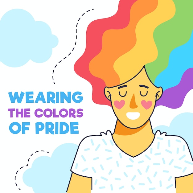 Pride day concept