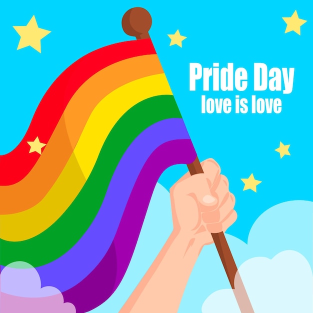 Pride day event concept