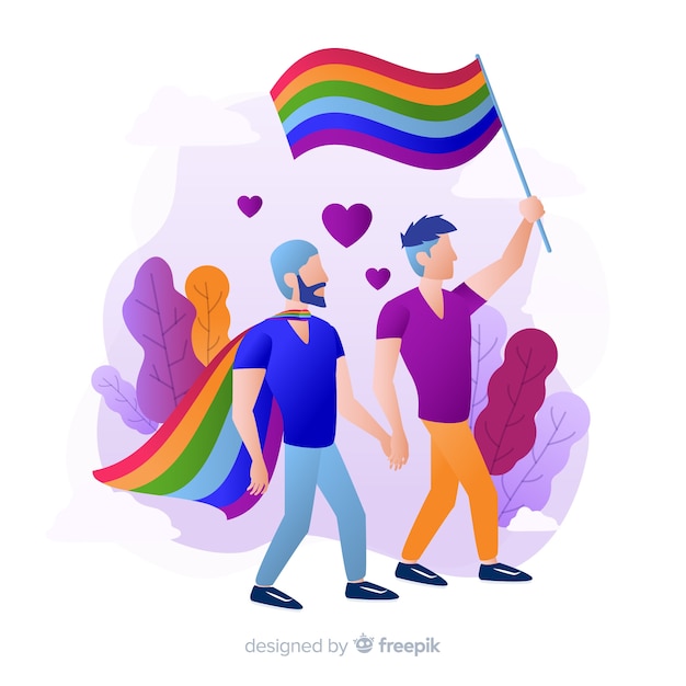 Pride day flag