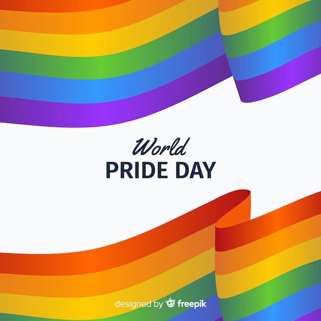 Free vector pride day flag