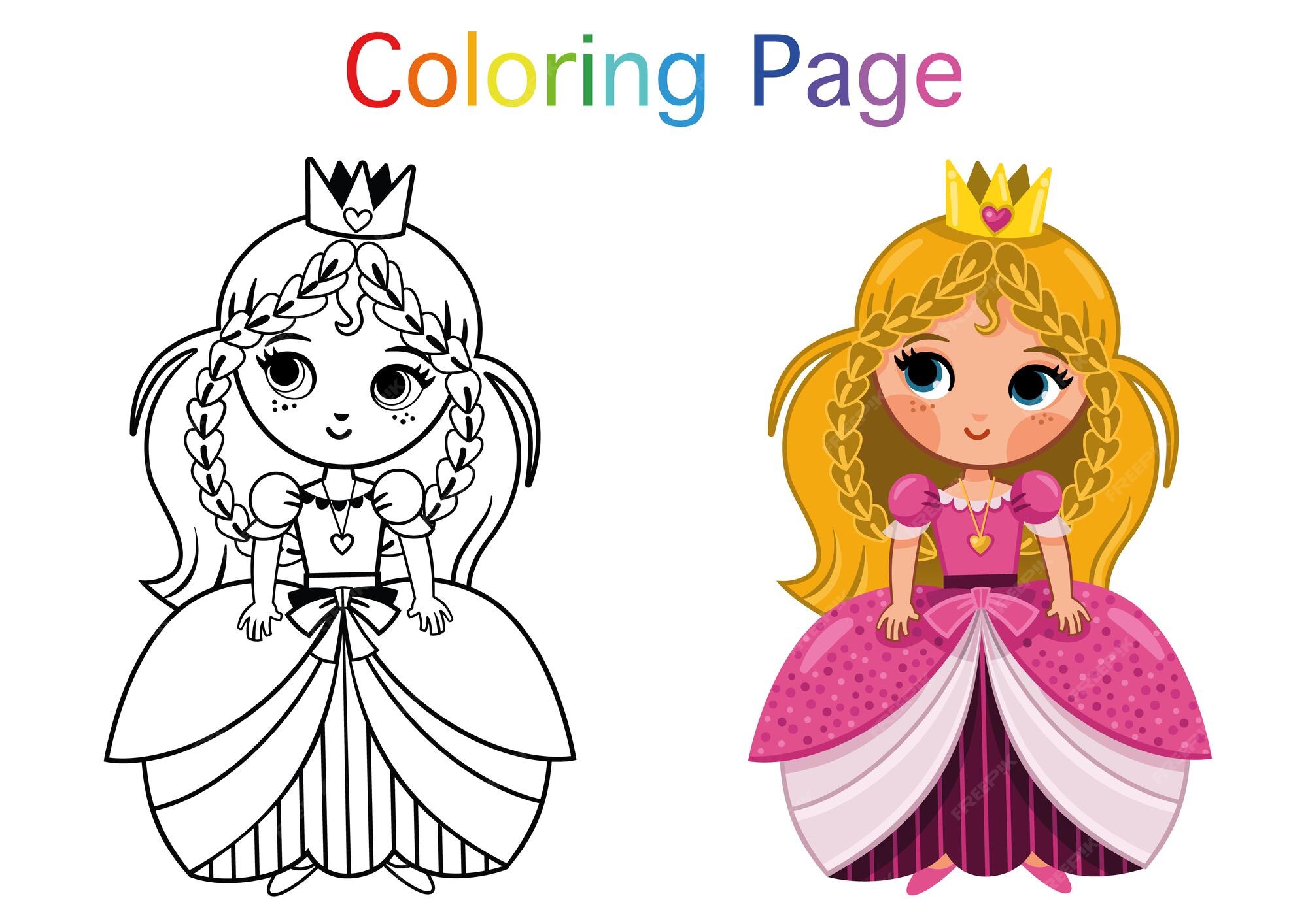 960 Collections Coloring Pages Princesses  Best HD