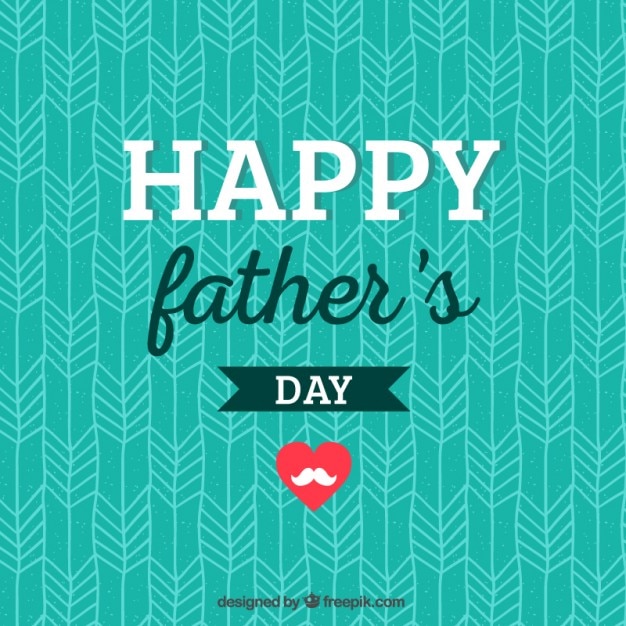 Free vector printable father's day card