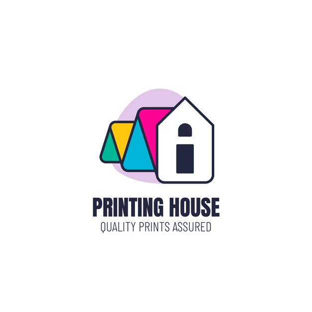 Printing house  logo template design