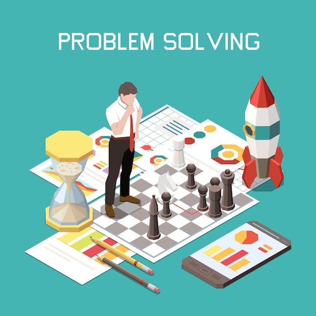 Problem solving illustration