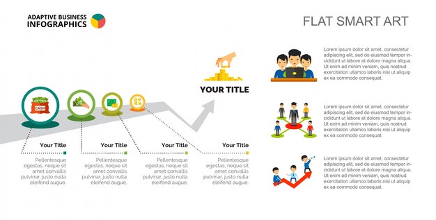 Process Infographics Slide Template