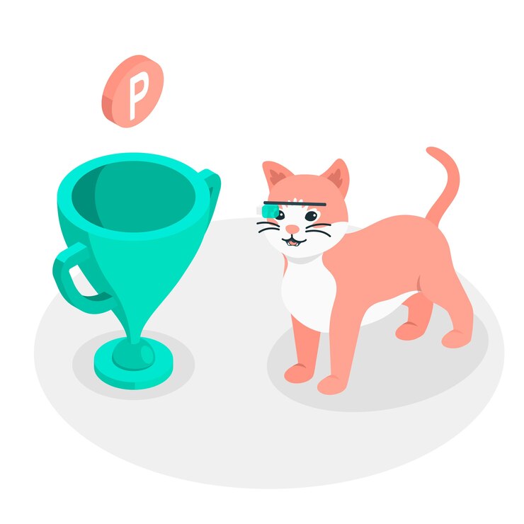 Free Vector product hunt concept illustration