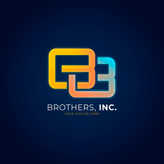 Professional bb logotype template