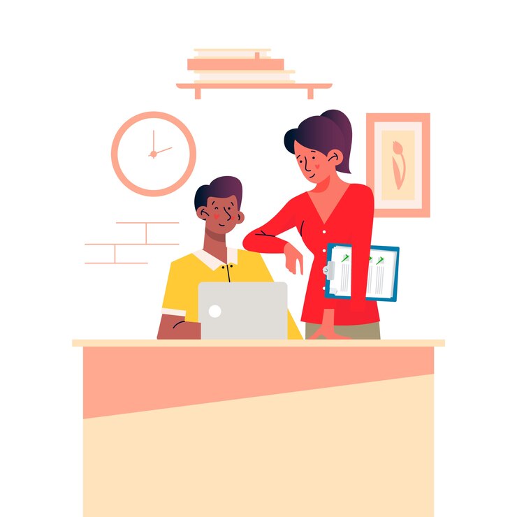 Free Vector professional business people