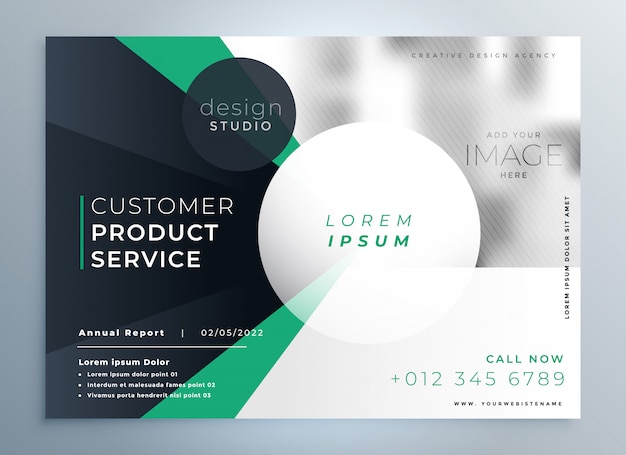 Professional company business brochure template