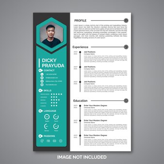 Professional curriculum vitae template