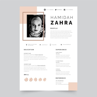 Professional curriculum vitae template