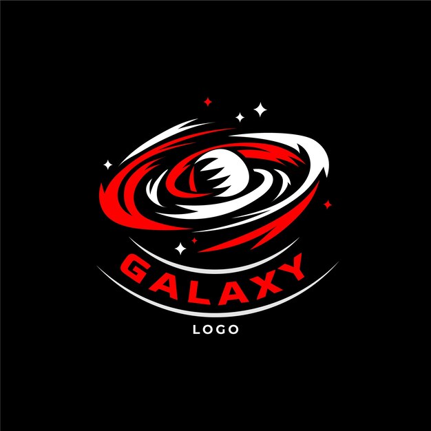 Профессиональный шаблон логотипа galaxy