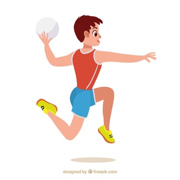 Handball のベクトルとイラストを無料でダウンロード Freepik