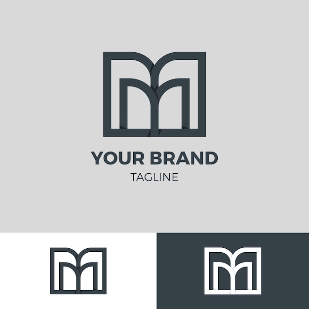 Professional mm logotype template