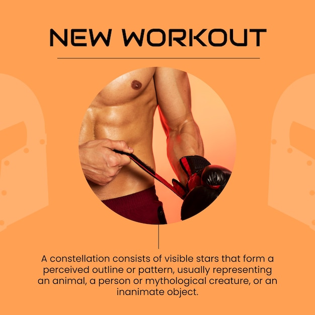 professional personal trainer instagram post