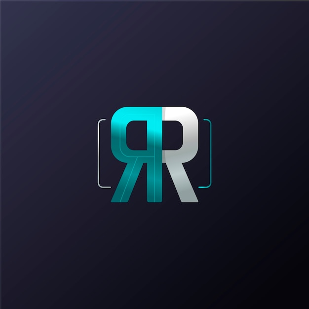 Professional rr logotype template