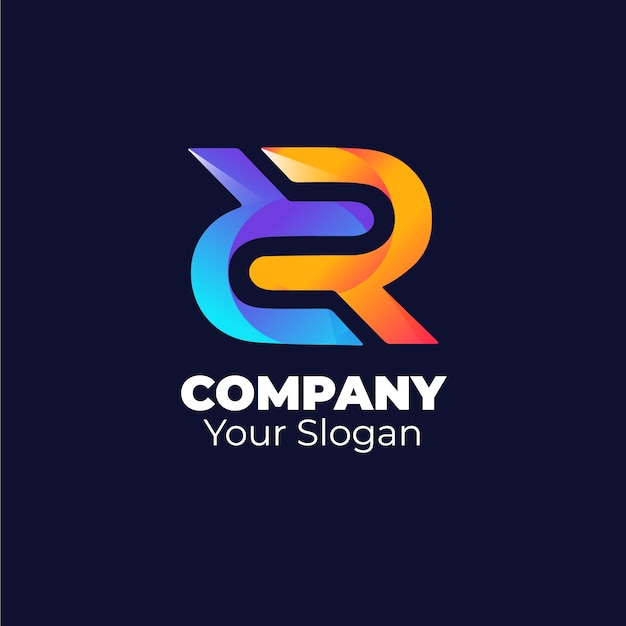 Professional rr logotype template