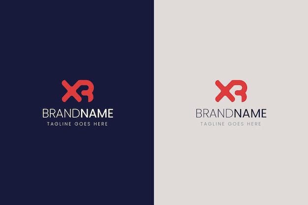 Professional rx logotype template