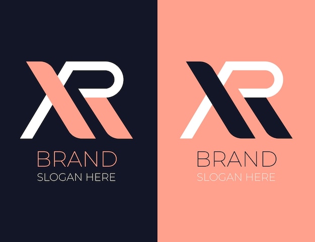 Professional rx logotype template