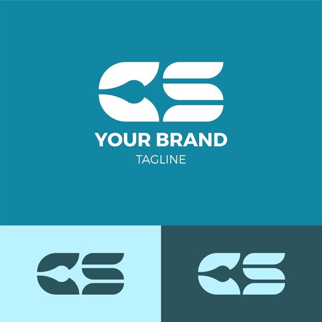 Professional sc logotype template