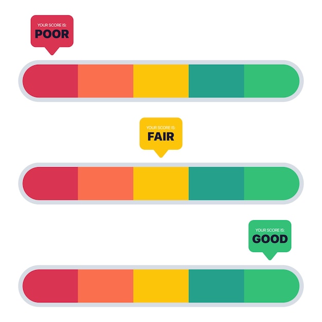 Free Vector  Measuring tape with inch and metric scales set