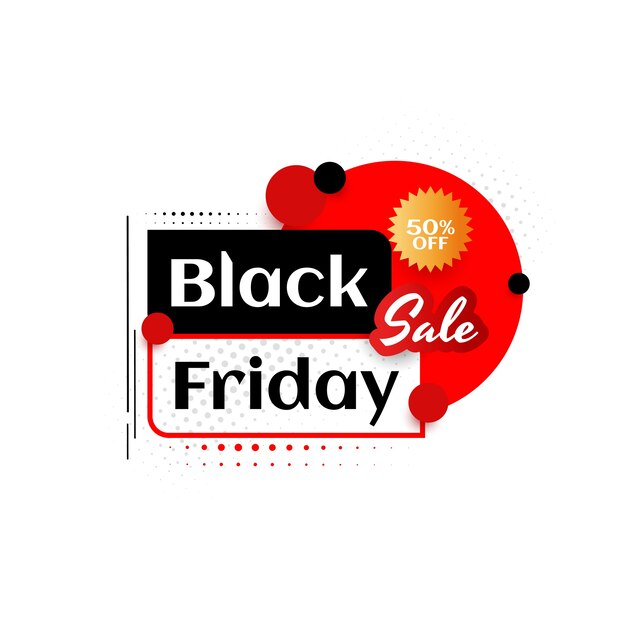 Promotional background for Black friday sale offers 