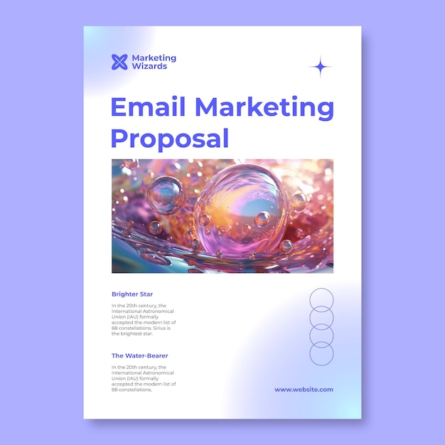 Proposal template design