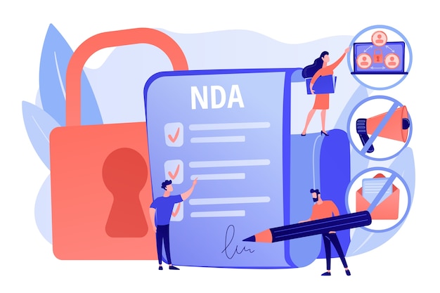 Proprietary information document. nda contract