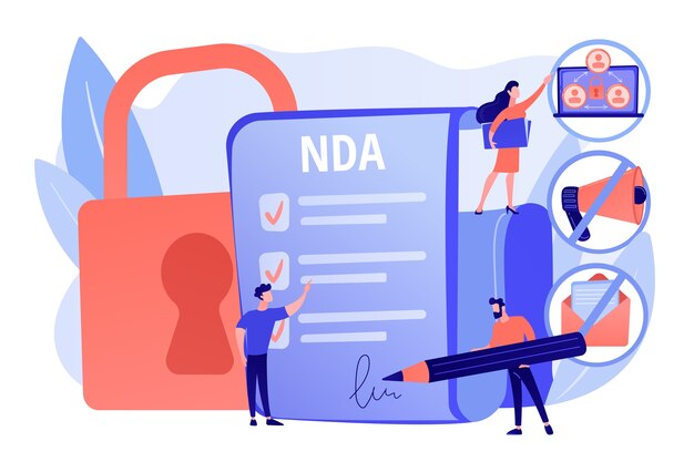 Proprietary information document. NDA contract