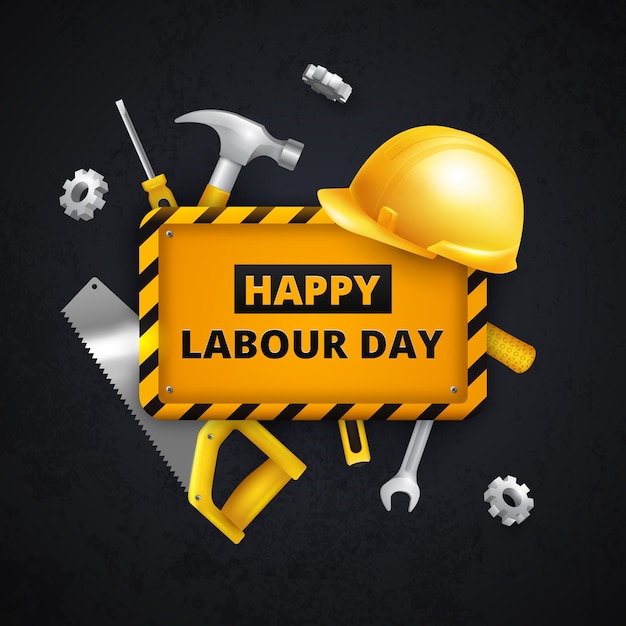 Protective equipment and tools labour day