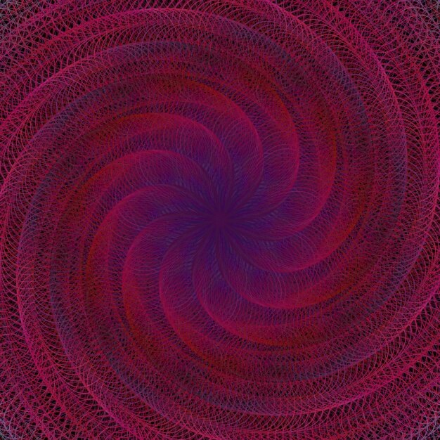 Free Vector psychedelic dark red background with a spiral