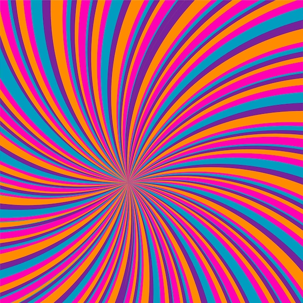 Free vector psychedelic groovy background