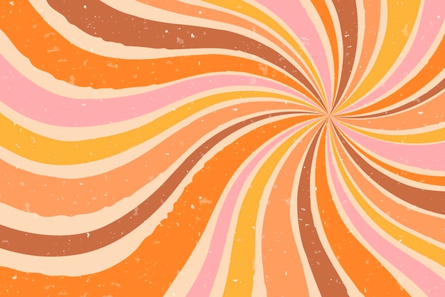 Free vector psychedelic groovy background