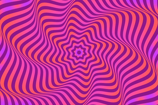 Free vector psychedelic groovy background