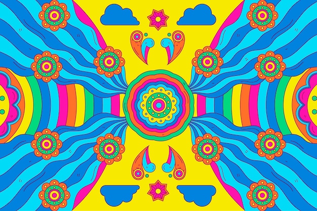 Love Television Poster Psychedelic Art 1960s Stock Vector (Royalty Free)  1551993227