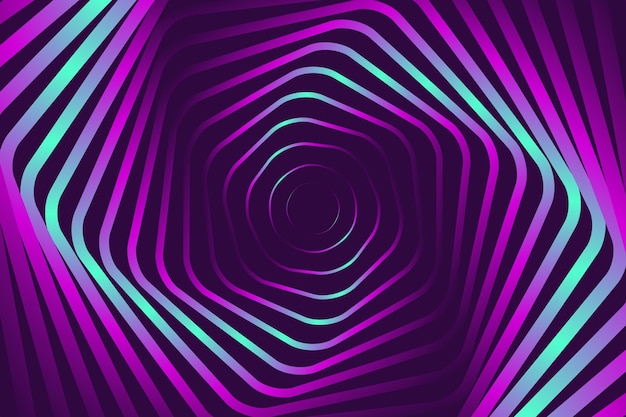 Psychedelic illusion background