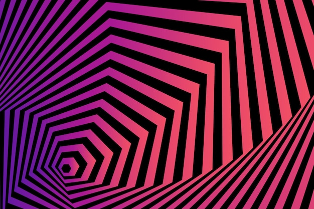 Psychedelic illusion background