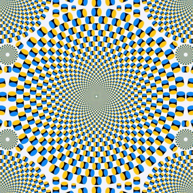 Free vector psychedelic illusion wallpaper