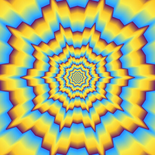 Psychedelic optical background